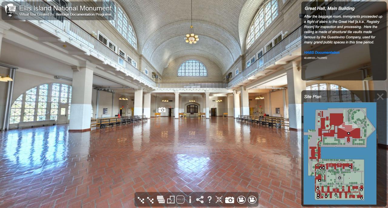 Ellis island virtual tour answer key