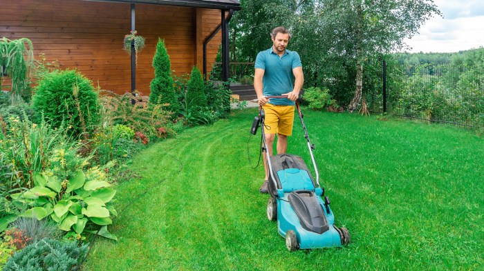 Ella earns money doing yard work