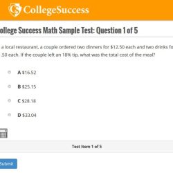 Practice pert math test pdf