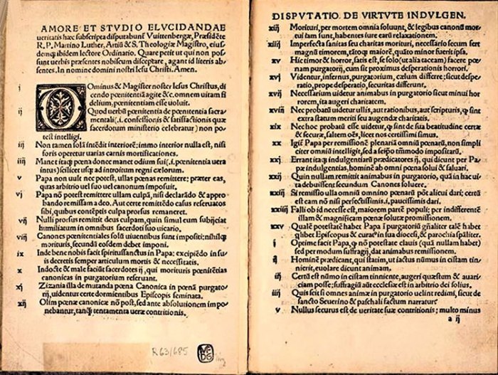 Primary sources from the protestant reformation